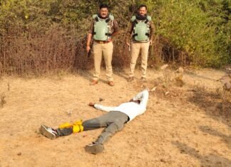 मिर्जापुर पुलिस की गोली से गो तस्कर घायल
