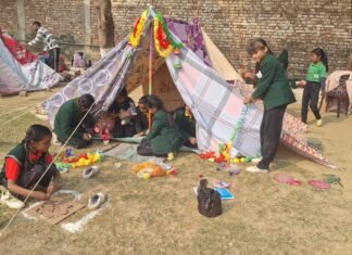 Cub Bulbul Camp” which organised by seth Dwarka Prasad Bajaj School