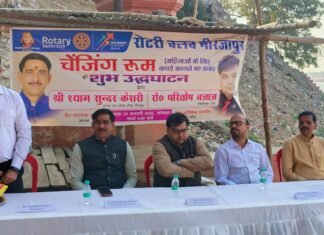 महिलाओं को स्नान के बाद वस्त्र बदलने में अब नहीं होगी दिक्कत – श्यामसुंदर केसरी