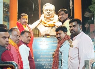 एमएलसी अनूप गुप्ता ने डॉ.श्यामा प्रसाद मुखर्जी पार्क के सुंदरीकरण कार्य का किया उदघाटन*