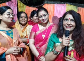 पूर्व प्रधान के पुण्यतिथि के अवसर पर मृत्युंजय महाराज ने किया प्रवचन