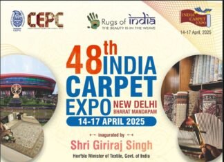 400 विदेशी खरीददार नई दिल्ली में आयोजित होने वाले 48वें इंडिया कार्पेट एक्सपो में करेंगे शिरकत