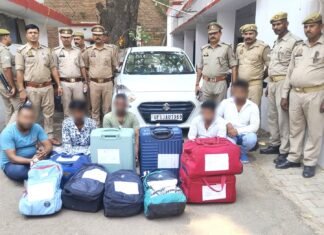 05 अंतर्राज्यीय शराब तस्कर को रंगे हाथ अपर पुलिस अधीक्षक नगर मिर्जापुर ने धर दबोचा