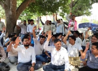 विद्युत विभाग का आज से 3 घंटे का विरोध प्रदर्शन पूरे प्रदेश में शुरू