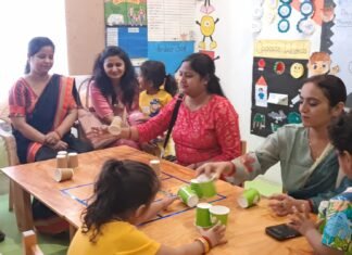 फर्स्टक्राइ इंटेलिटोट्स प्रीस्कूल में मदर्स डे का अभूतपूर्व आयोजन