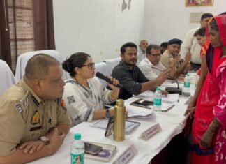 शासन के मंशानुरूप जनपद के सभी तहसीलो में आयोजित किया गया सम्पूर्ण समाधान दिवस