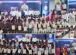 एपेक्स ट्रस्ट प्रांगण में मिर्जापुर के मेधावी छात्रों का हुआ प्रतिभा सम्मान*