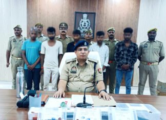 मिर्जापुर में पांच चोर गिरफ्तार, चोरों ने बताया कहां-कहां किए थे वारदात