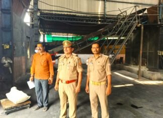 मिर्जापुर पुलिस ने लगभग 15 लाख रुपए के मादक पदार्थों को कराया नष्ट