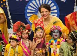 डैफोडिल्स पब्लिक स्कूल में श्री कृष्ण उत्सव का शानदार आयोजन