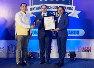 सनबीम स्कूल मिर्जापुर को नेशनल स्कूल अवार्ड्स द्वारा किया गया सम्मानित