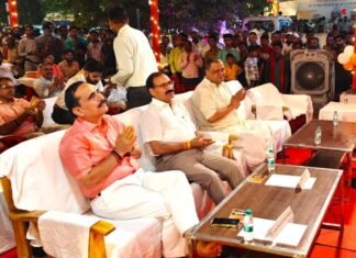 मिर्जापुर पुलिस लाइन में भगवान श्री कृष्ण जन्मोत्सव का कार्यक्रम धूमधाम से संपन्न