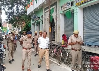 ईद मिलाद पर शांति व्यवस्था को लेकर सदर एसडीएम ने किया नगर भ्रमण