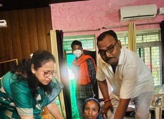 माँ विंध्यवासिनी विश्वविद्यालय द्वारा टीबी मरीजों को “पोषण पोटली” वितरण एवं गोद लेने का कार्यक्रम