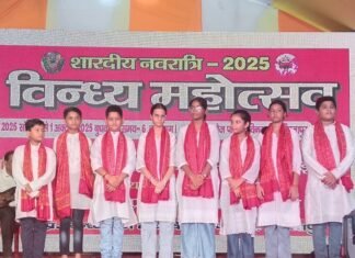 विन्ध्य महोत्सव के सांस्कृतिक कार्यक्रम में सेठ द्वारका प्रसाद बजाज स्कूल के छात्रों की शानदार प्रस्तुति