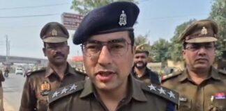 विंध्याचल मंदिर पर आतंकवादी हमला होने की खबर पर पुलिस सतर्क