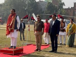 उत्तर प्रदेश के डिप्टी सीएम केशव प्रसाद मौर्य पहुंचे मिर्जापुर