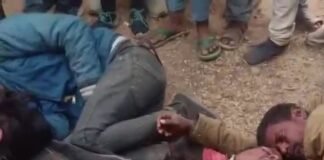 ग्रामीणों की बहादुरी की चर्चा जोरों पर 12 चोरों को रंगे हाथ पकड़ के पुलिस को किया हैंडोवर ,मिर्जापुर