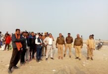 मकर संक्रांति पर एसडीएम सदर ने घाटों का किया निरीक्षण