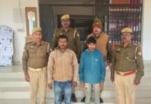 थाना ड्रमण्डगंज पुलिस ने गो-तस्करी के मामले में दो अभियुक्तों को किया गिरफ्तार