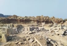 पड़री के चांदलेवा में अवैध खनन की सूचना ,मिर्जापुर