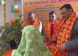 मां विंध्यवासिनी धाम में दर्शनार्थियों को महाप्रसाद के रूप में मिलेगा फलदार पौधा