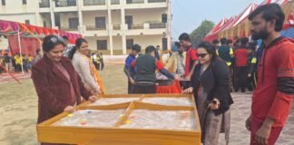 बजाज स्कूल में मनाया गया स्कूल कैंपस फन एक्टिविटी डे