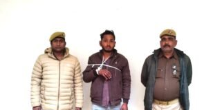 वध हेतु ले जाए जा रहे 5 गोवंश बरामद, शातिर गो-तस्कर गिरफ्तार