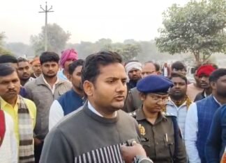 भुईली चौराहे पर दर्दनाक सड़क हादसा, एक की मौत, तीन घायल