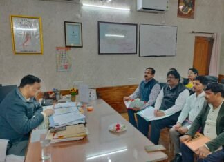 जय प्रकाश नारायण सर्वोदय विद्यालय में रिक्त सीटों पर प्रवेश हेतु बैठक