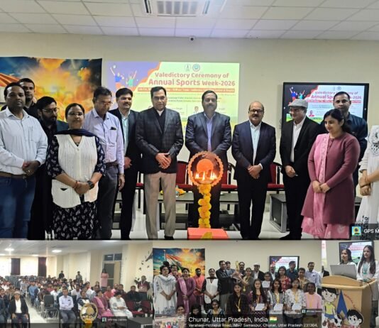 एपेक्स आयुर्वेदिक इंस्टिट्यूट में वार्षिक खेल सप्ताह 2026 का भव्य समापन*