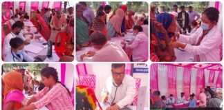 एपेक्स ट्रस्ट हॉस्पिटल द्वारा निःशुल्क स्वास्थ्य चिकित्सा शिविर में 156 मरीज हुए लाभान्वित