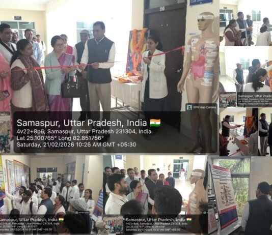 एपेक्स बीएएमएस छात्रों ने प्रस्तुत किए पोस्टर एवं वैज्ञानिक मॉडल*