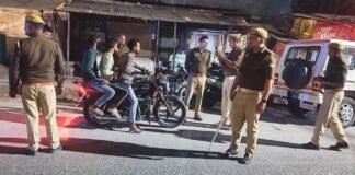 मिर्जापुर में सार्वजनिक स्थानों पर शराब सेवन करने वाले 3 गिरफ्तार