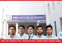 एपेक्स इंस्टीट्यूट ऑफ फार्मेसी के डी.फार्म छात्रों का USV फार्मास्यूटिकल्स में चयन*