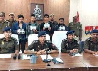 अदलहाट पुलिस ने अंतर्राज्यीय ट्रैक्टर-ट्रॉली चोर गैंग का भंडाफोड़, चार शातिर गिरफ्तार