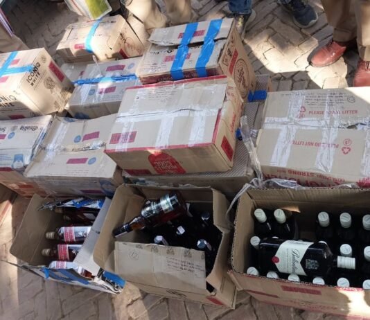 जिगना पुलिस ने अंतर्राज्यीय शराब तस्करी का किया खुलासा, 315 बोतल अंग्रेजी शराब के साथ एक गिरफ्तार