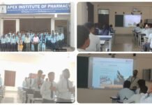 एपेक्स इंस्टीट्यूट ऑफ फार्मेसी में उन्नति स्किल डेवलपमेंट ट्रेनिंग प्रोग्राम का हुआ शुभारंभ*