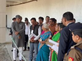 राज्यपाल ने मां विन्ध्यवासिनी राज्य विश्वविद्यालय निर्माण कार्य की प्रगति परखी