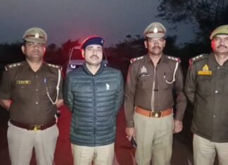 गौ तस्करी के खिलाफ बड़ी कार्रवाई, पुलिस फायरिंग में अभियुक्त दबोचा गया