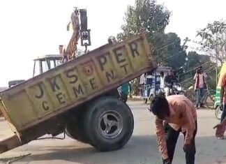 दो युवा मजदूर की दबकर मौत, मिर्जापुर