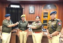 सेपक टकरा में कांस्य पदक जीतने पर महिला आरक्षी जया श्रीवास्तव पदोन्नत