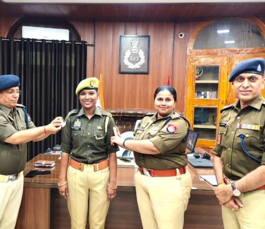 सेपक टकरा में कांस्य पदक जीतने पर महिला आरक्षी जया श्रीवास्तव पदोन्नत