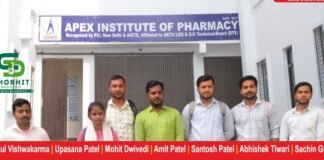 एपेक्स इंस्टीट्यूट ऑफ फार्मेसी, चुनार के 7 छात्रों का शोभित मेडिवर्ल्ड में कैंपस प्लेसमेंट