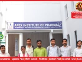 एपेक्स इंस्टीट्यूट ऑफ फार्मेसी, चुनार के 7 छात्रों का शोभित मेडिवर्ल्ड में कैंपस प्लेसमेंट