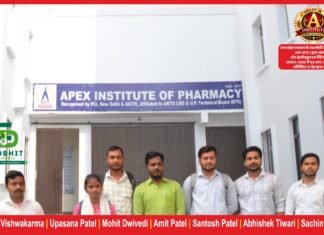 एपेक्स इंस्टीट्यूट ऑफ फार्मेसी, चुनार के 7 छात्रों का शोभित मेडिवर्ल्ड में कैंपस प्लेसमेंट