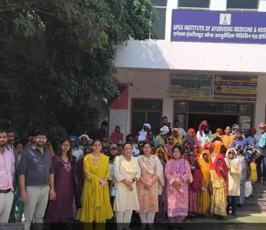 एपेक्स ट्रस्ट हॉस्पिटल, चुनार में निःशुल्क मोतियाबिंद सर्जरी अभियान का सफल समापन*