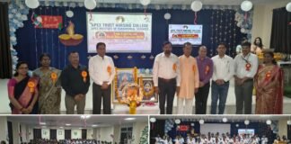 एपेक्स नर्सिंग व पैरामेडिकल छात्र – छात्राओं ने लैम्प लाइटिंग कर ली शपथ*