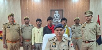 मारपीट व गैर इरादतन हत्या के प्रयास के मामले में तीन वांछित गिरफ्तार