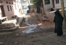 रामनवमी जुलूस मार्ग की बदहाल स्थिति पर नाराजगी, मरम्मत की उठी मांग